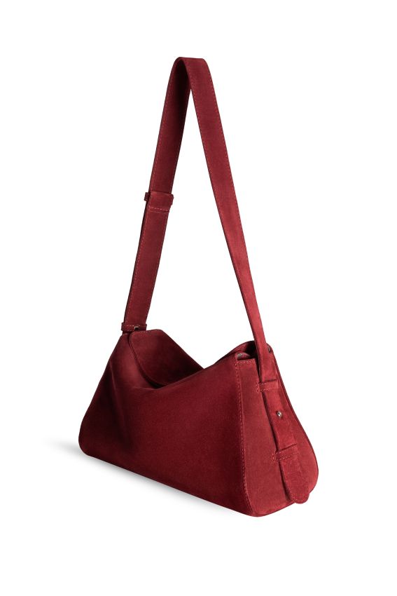 Burgundy bag DELIGHT