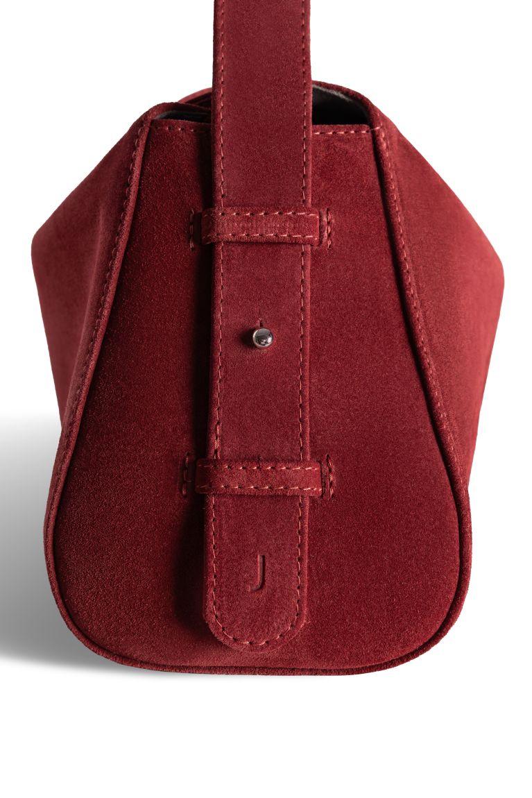 Burgundy bag DELIGHT