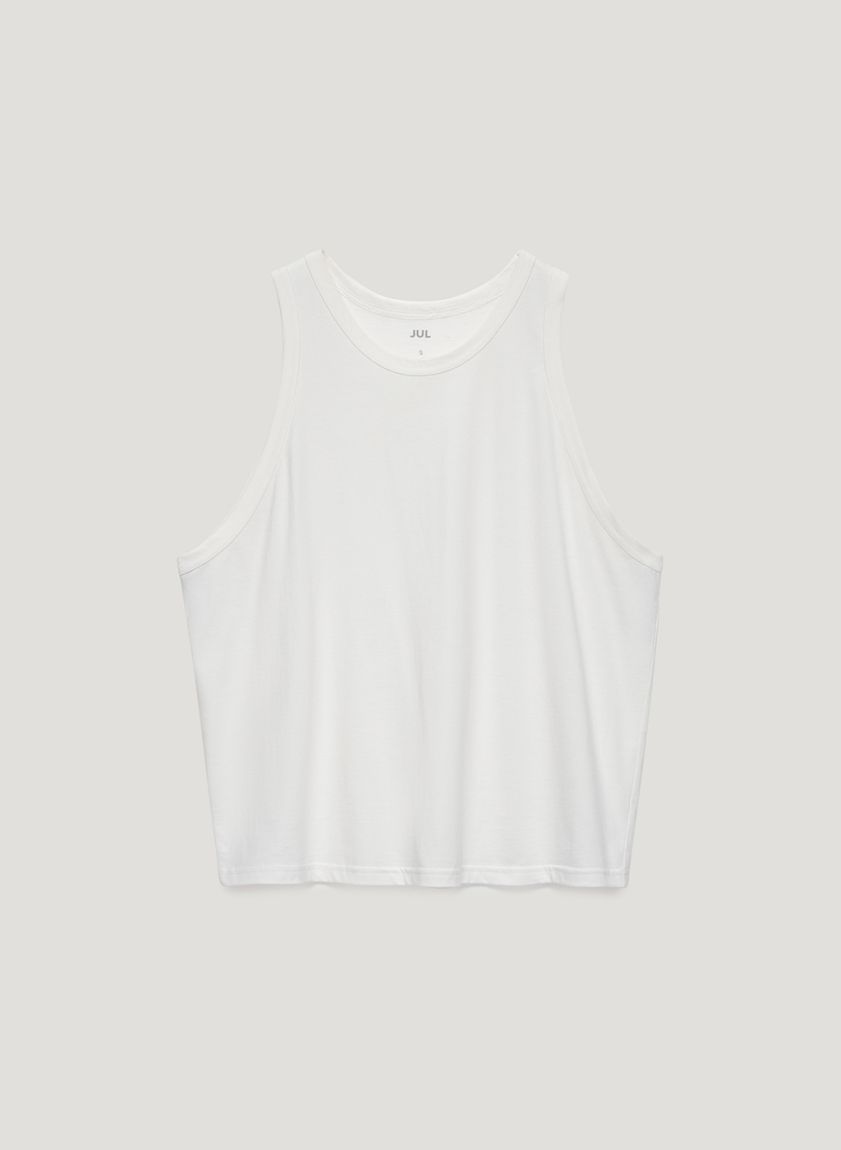 Milk free cut tank top