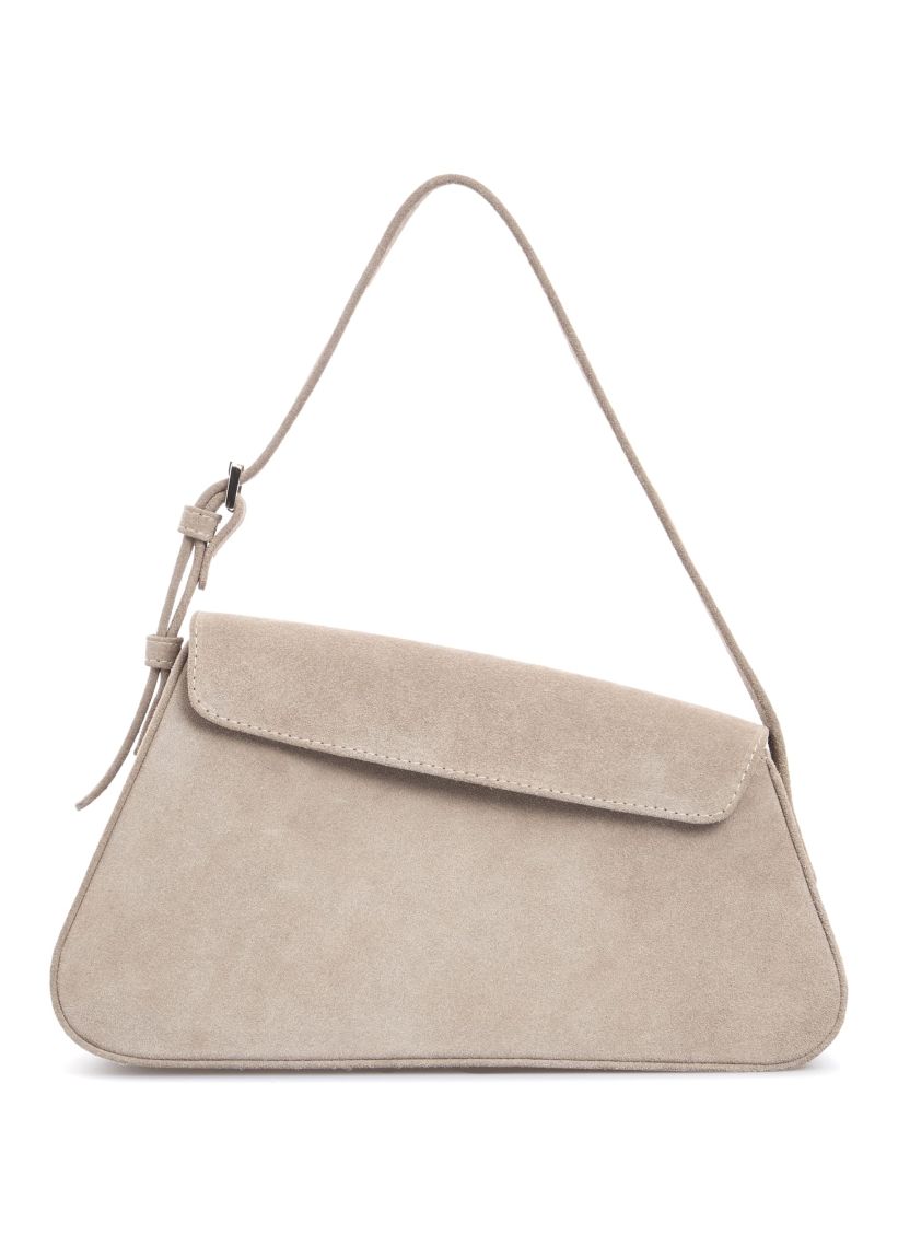 Beige bag SUEDE 