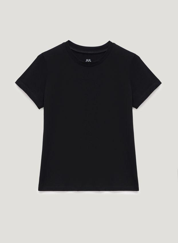 Black Slim Fit T-Shirt