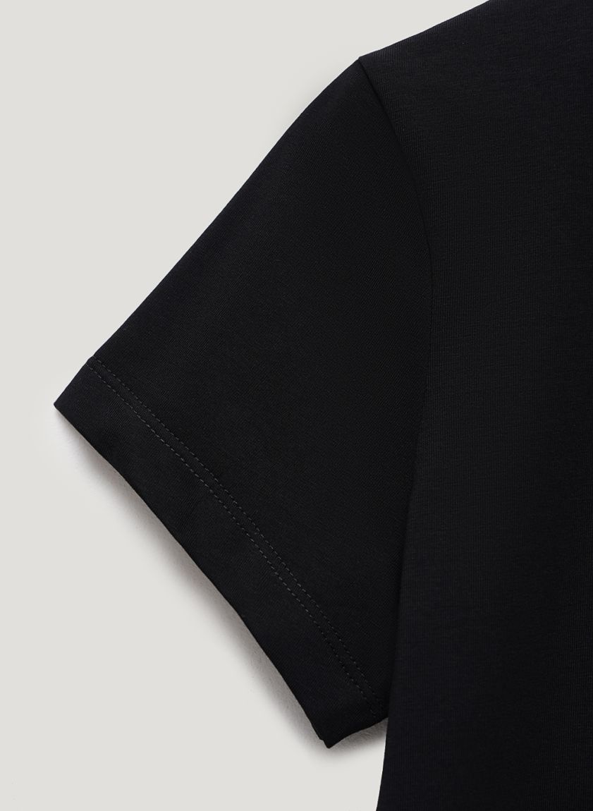 Black Slim Fit T-Shirt