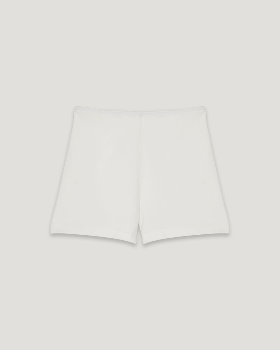 Milk Knitted Shorts