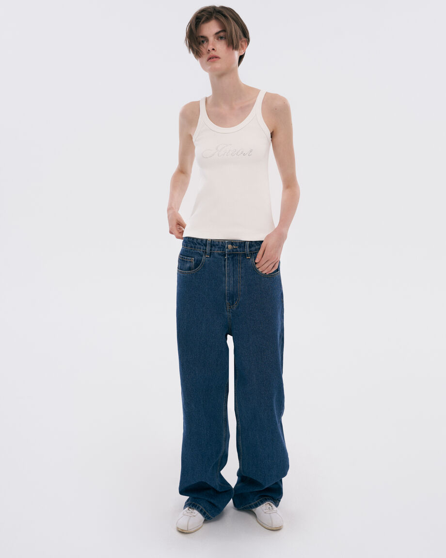 Milky tank top "Yangol"