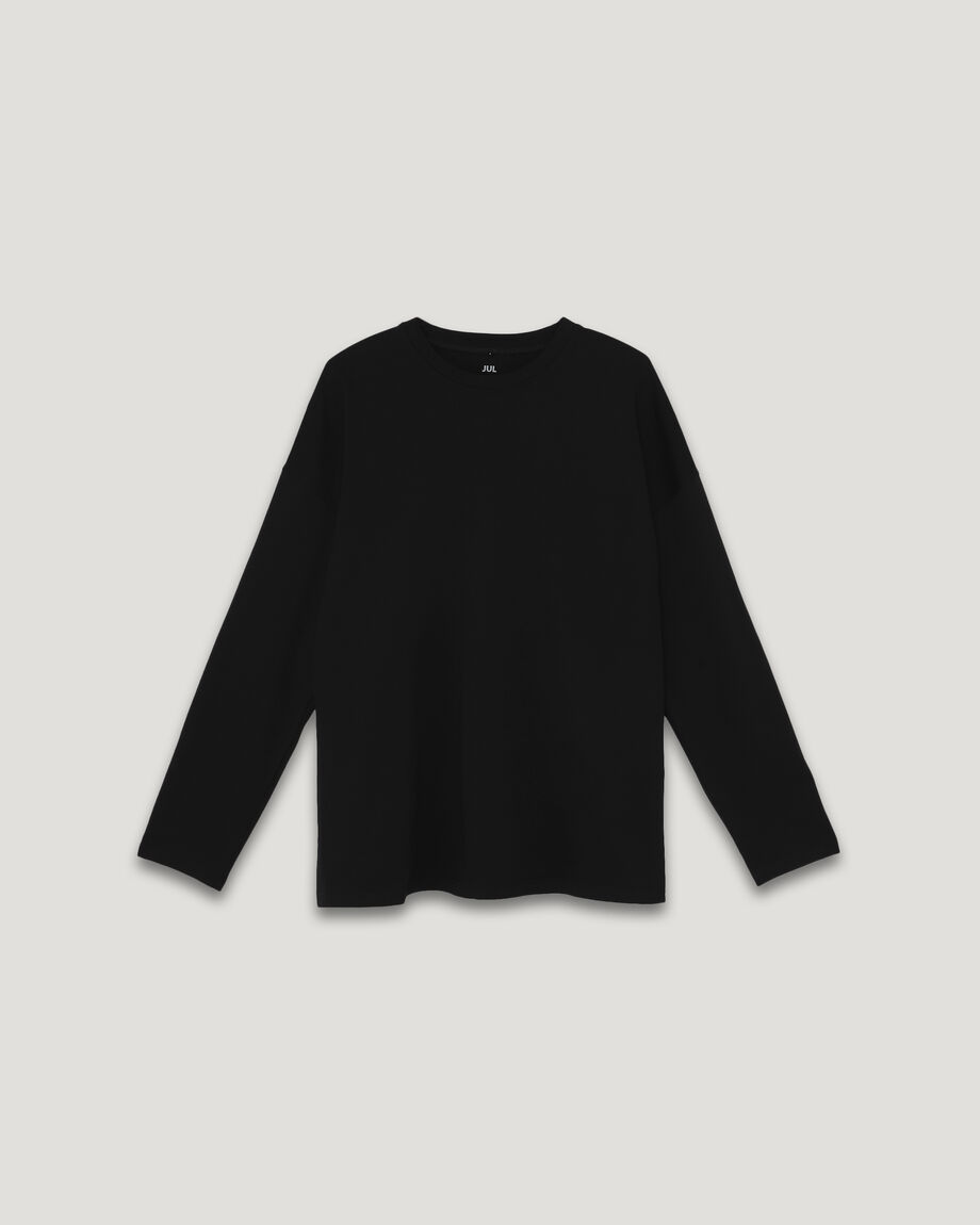 Dense Oversized Black Longsleeve