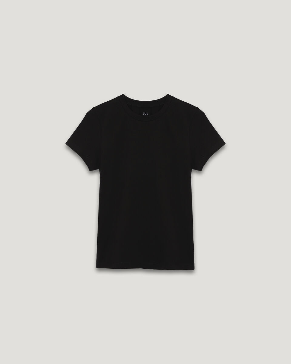 Футболка чорна slim fit