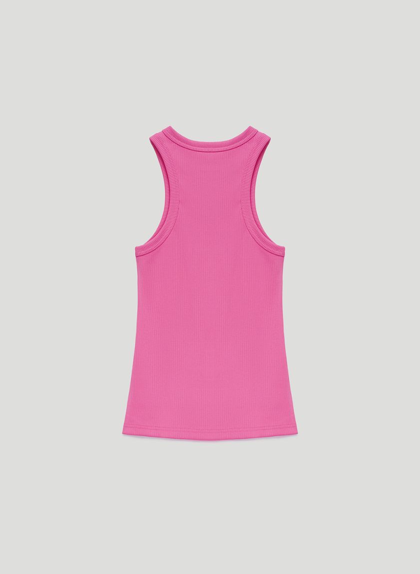 Fuchsia tank top