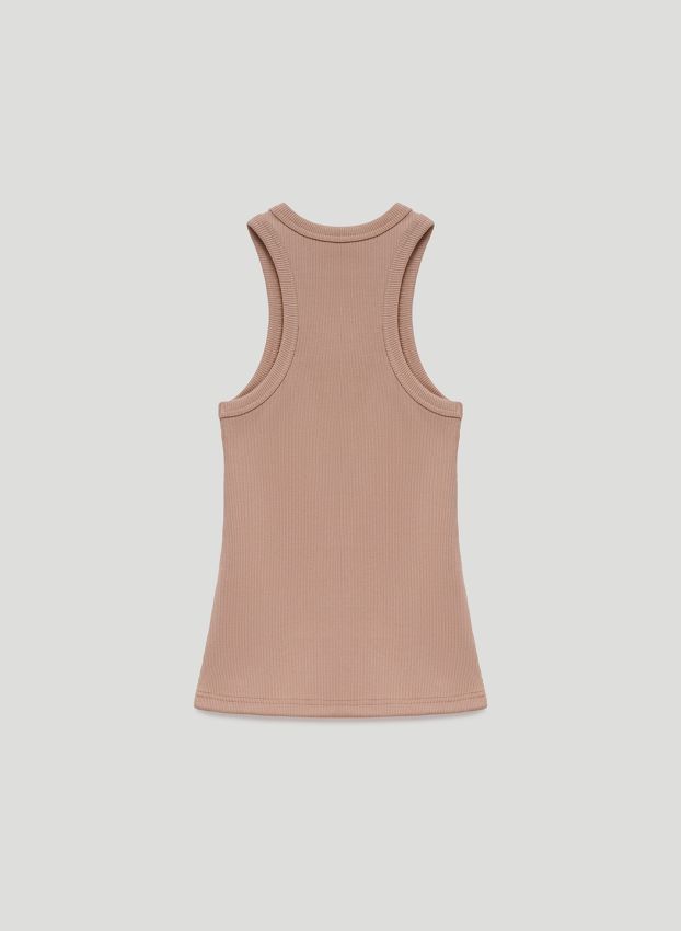 Dark beige tank top