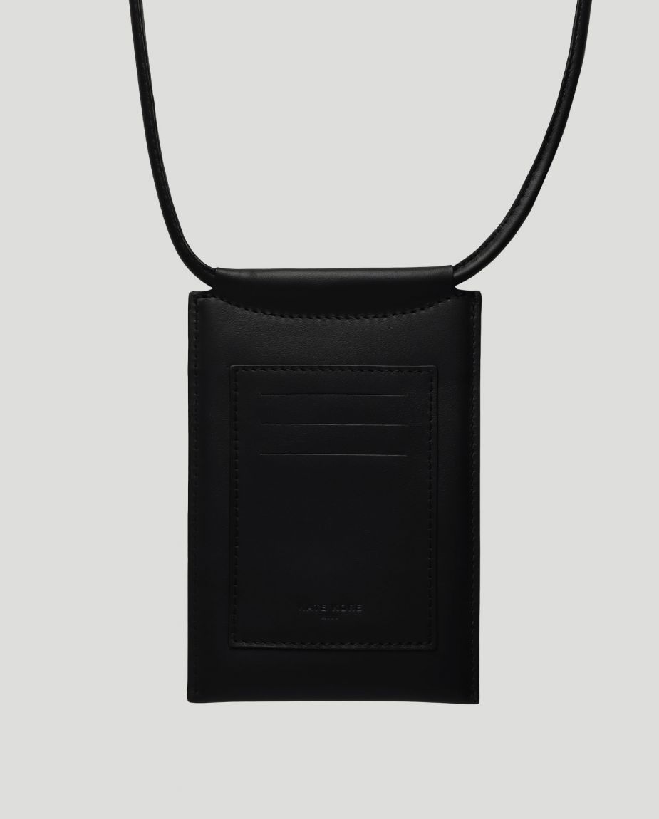 Чорна міні-сумка Phone Pouch