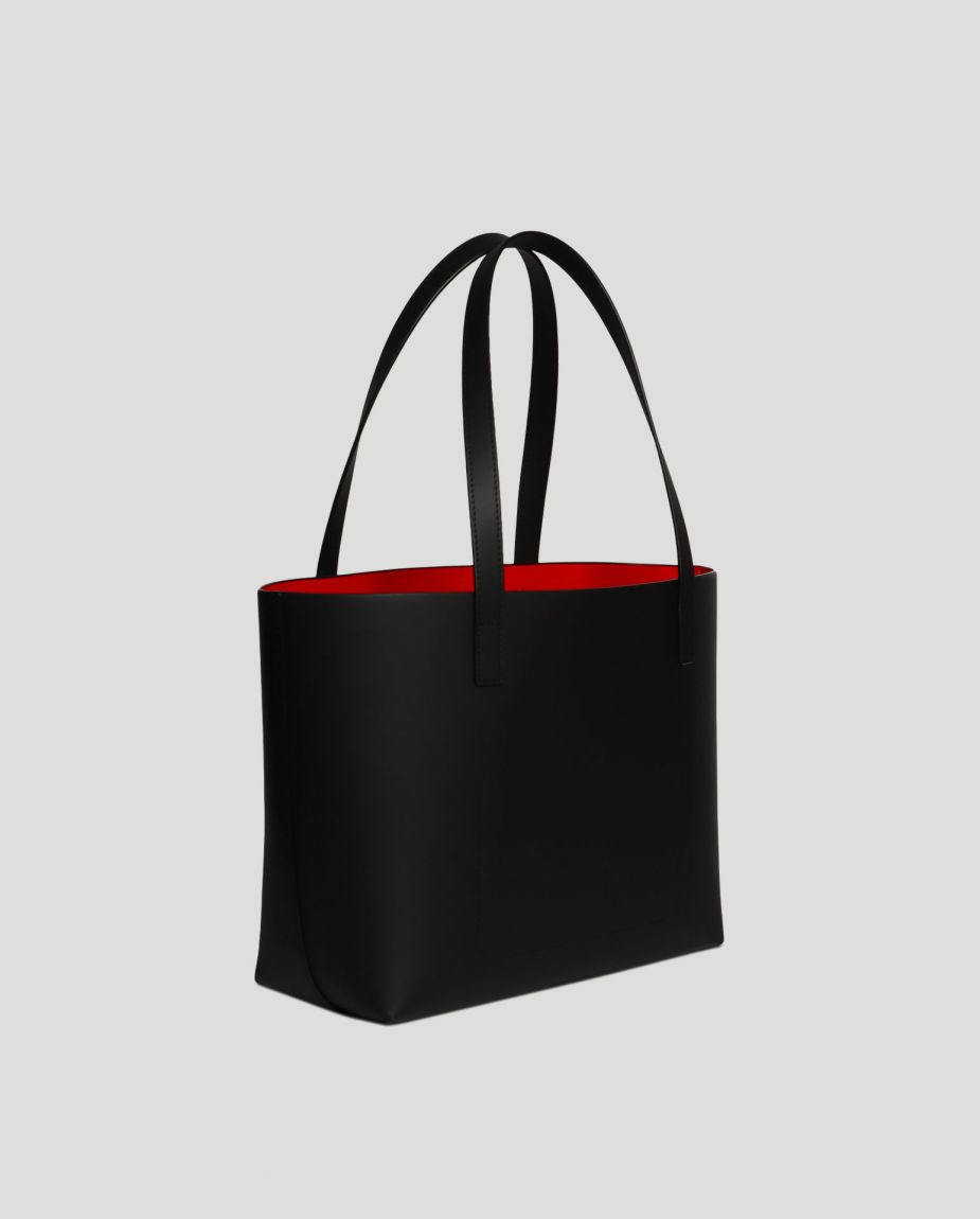 Black shopping bag Tote