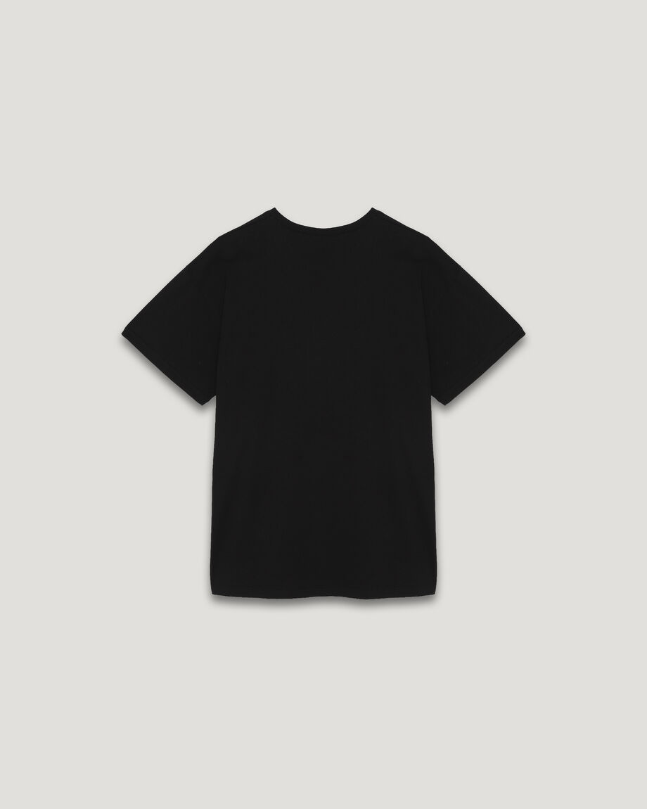 Black Oversize Cotton T-Shirt