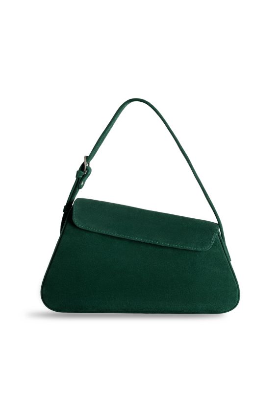 Green bag SUEDE