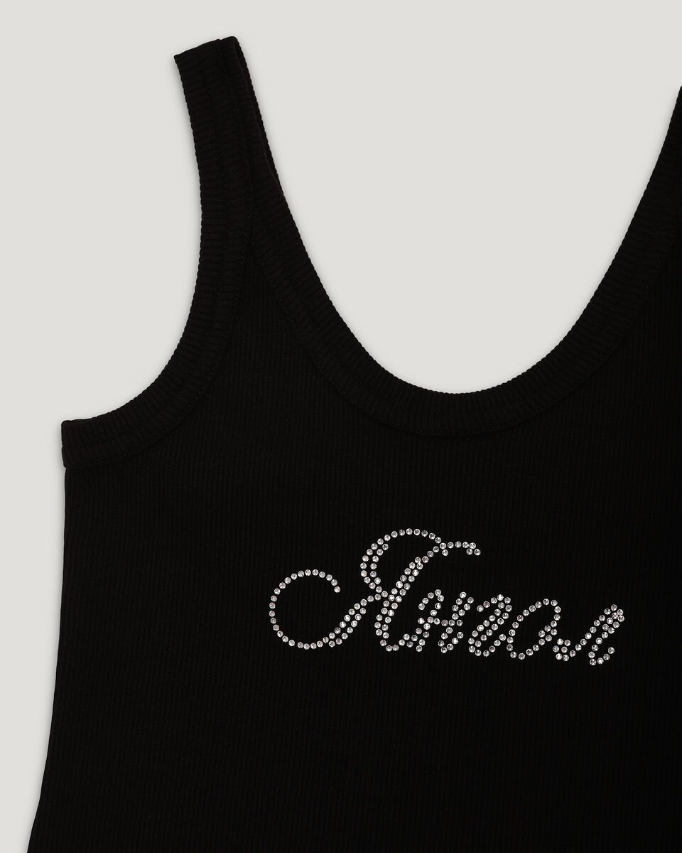 Black tank top "Yangol"