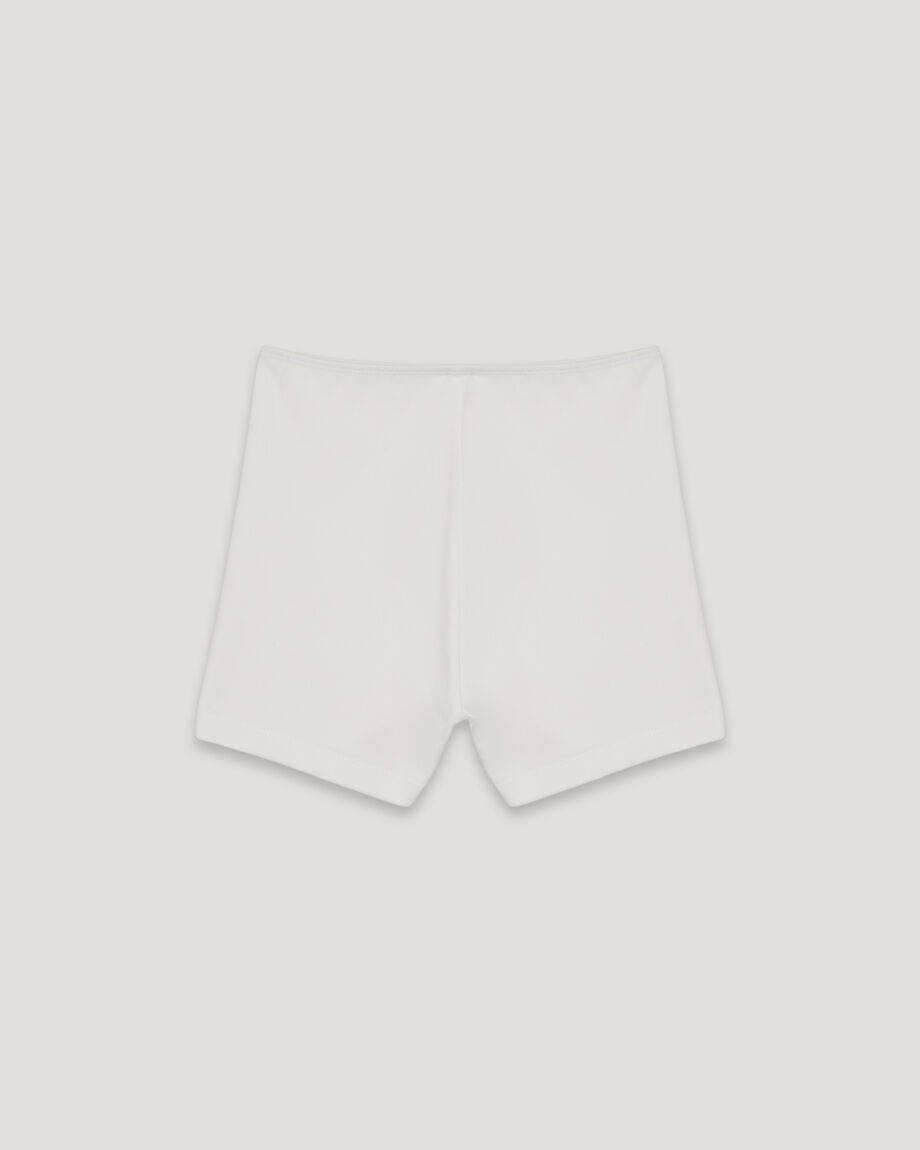Milk Knitted Shorts