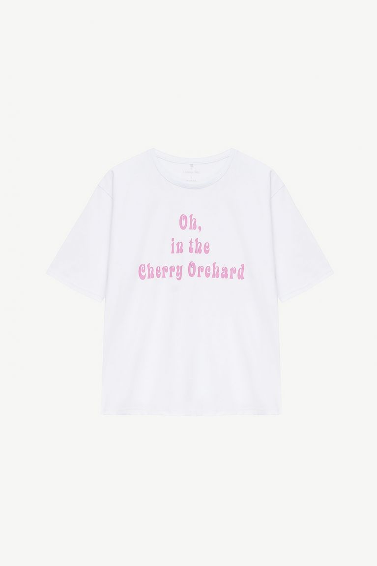 Women's Milk T-shirt Oh, in the Cherry Orchard