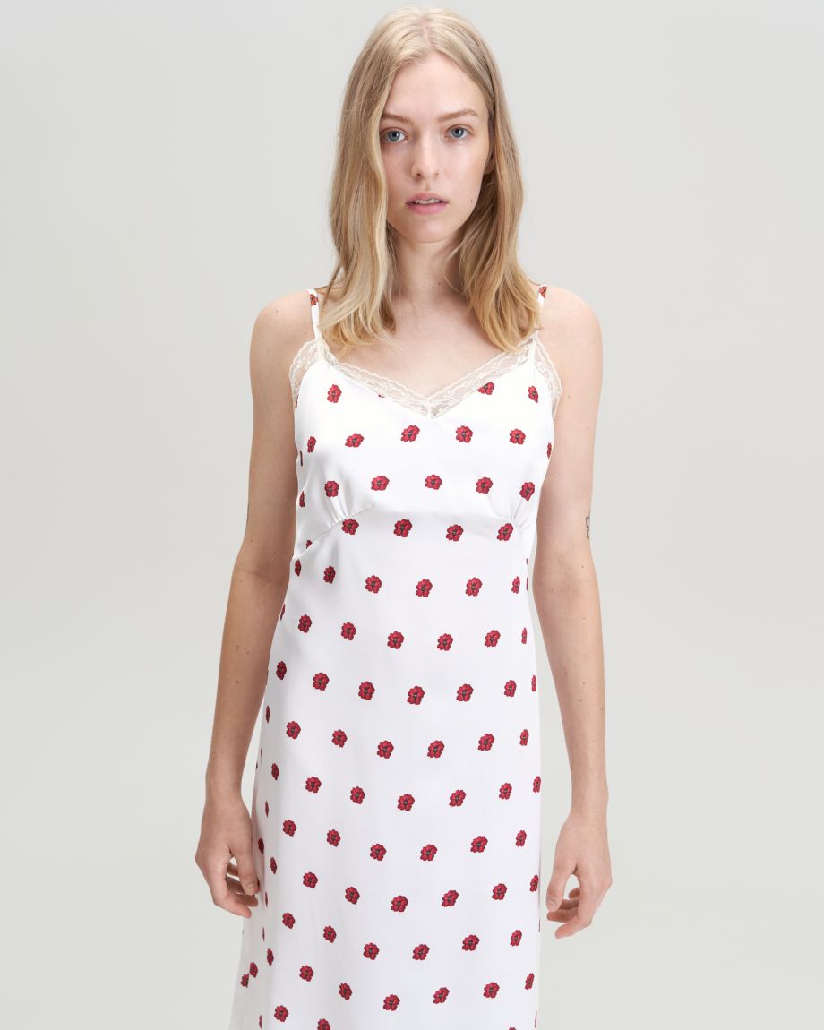 Молочна сукня-комбінація “Червона рута”