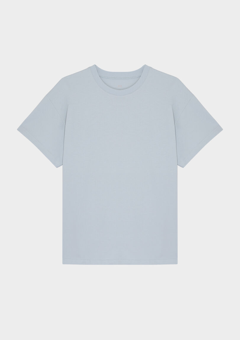 Футболка oversize блакитна
