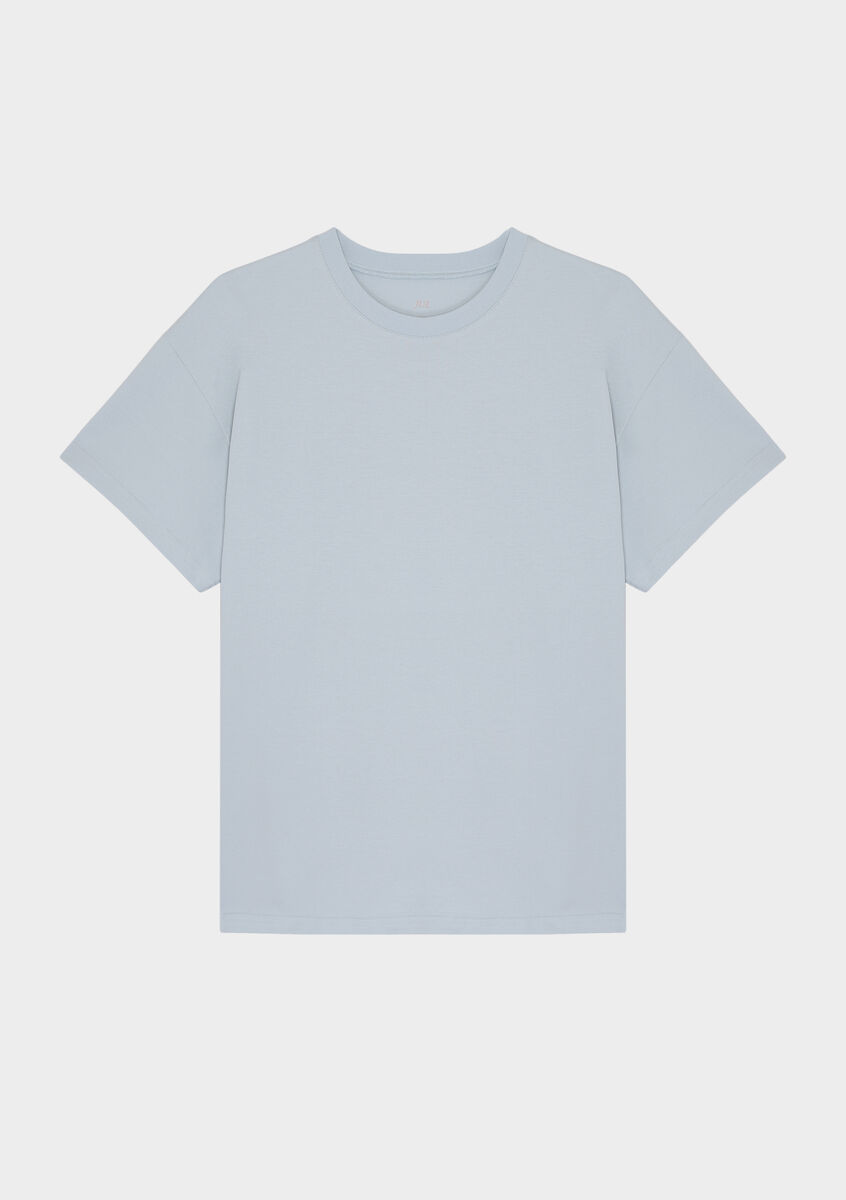 Футболка oversize блакитна