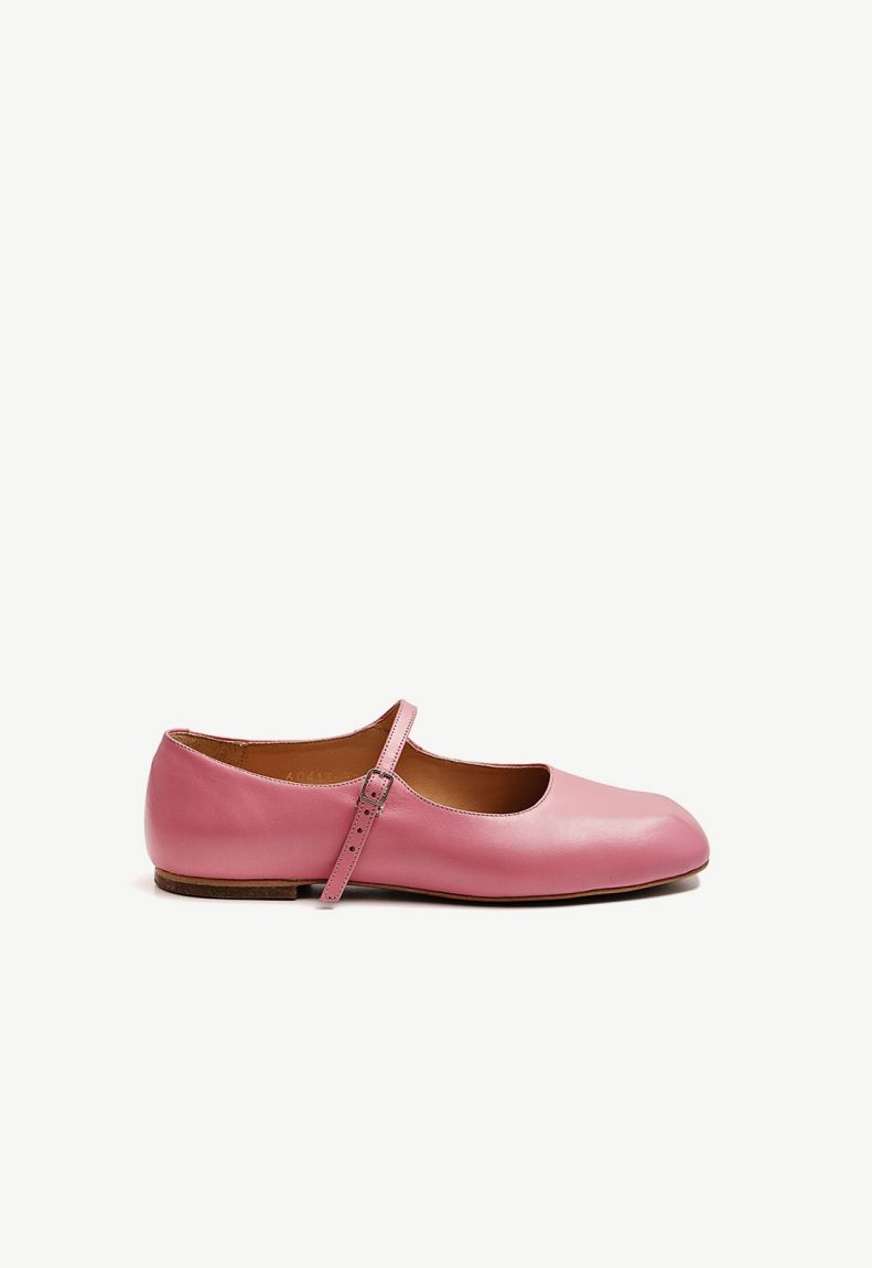 Pink  Mary Jane with square toe