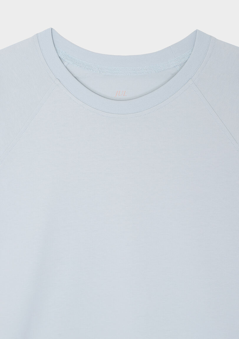Лонгслів oversize блакитний