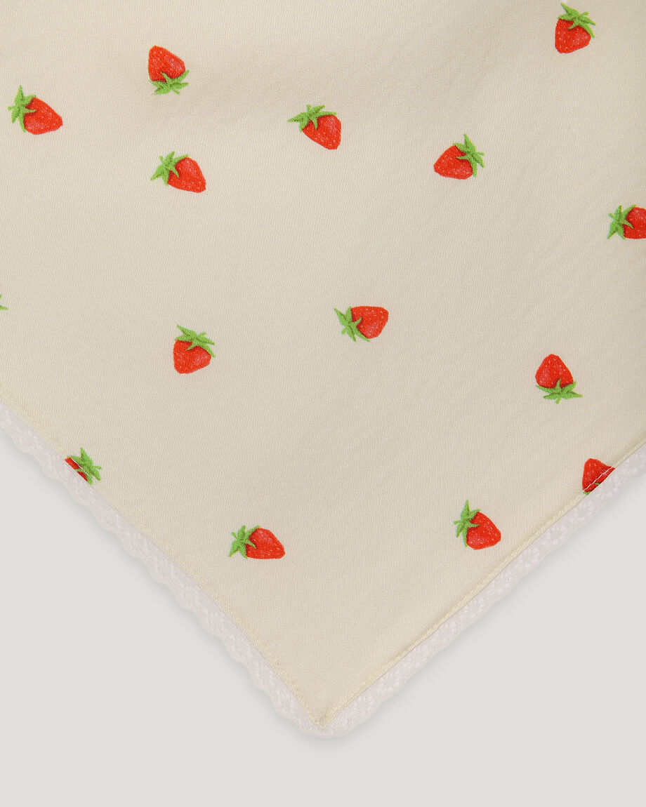 Strawberry Print Scarf