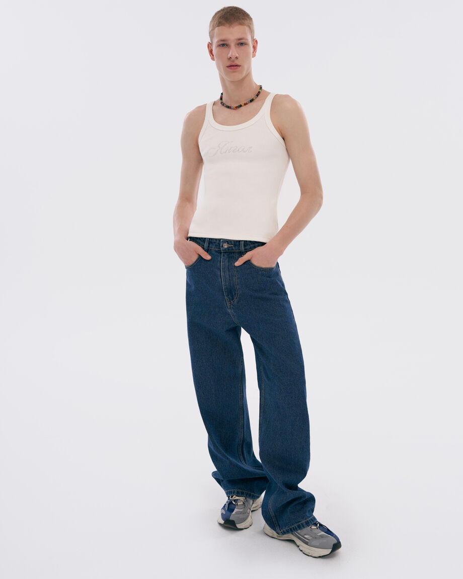 Milky tank top "Yangol"