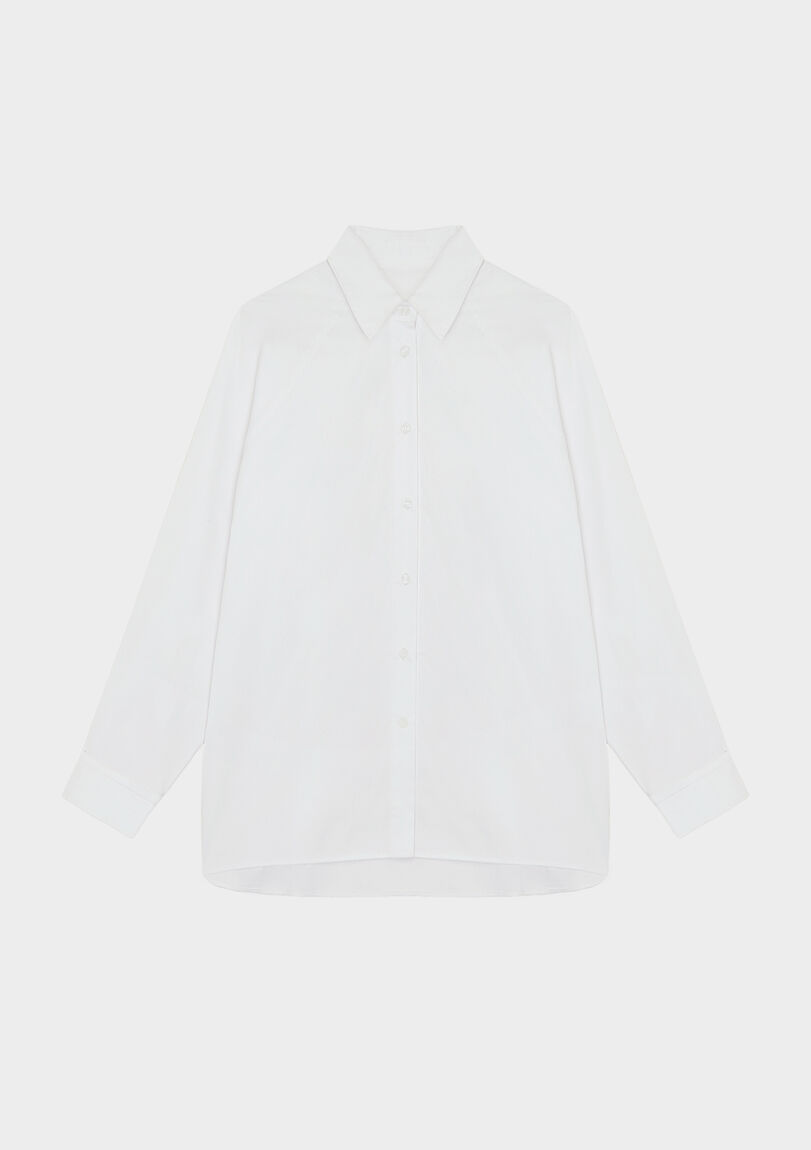 Базова сорочка oversize біла