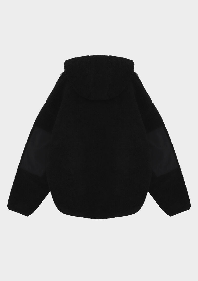 Black Hooded Anorak