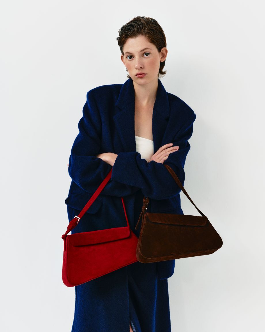 Red bag SUEDE