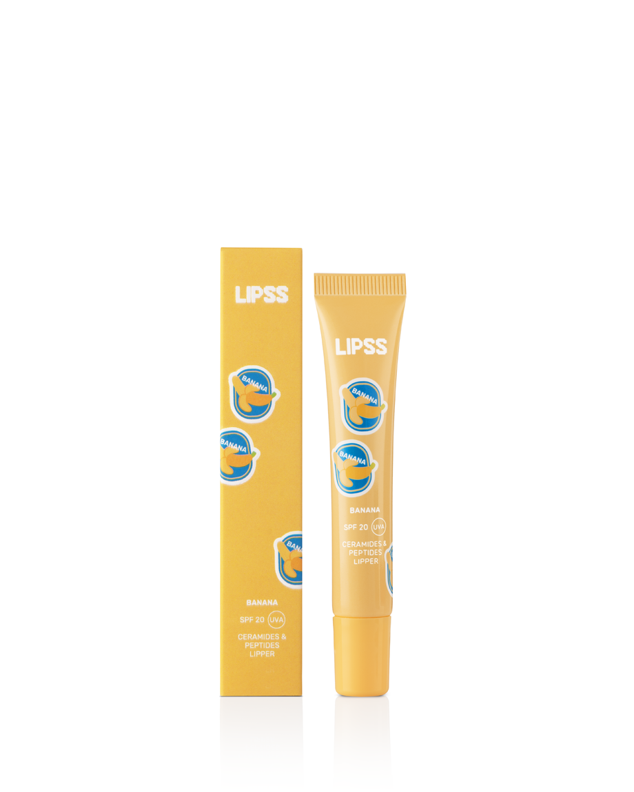 Lipper блиск для губ banana SPF 20