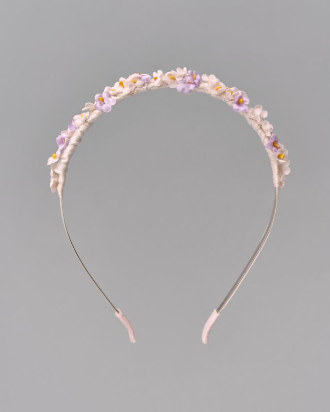 Lilac flower hairband "Tsarivna" 