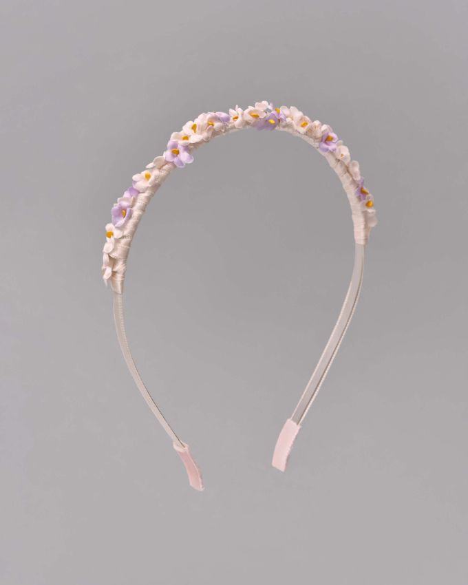Lilac flower hairband "Tsarivna" 