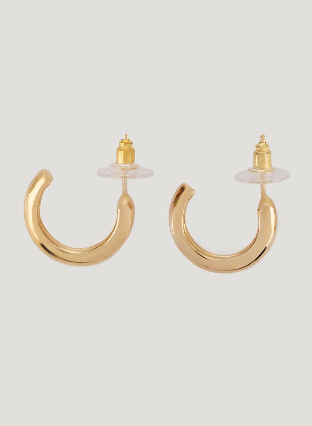 Half-ring earrings