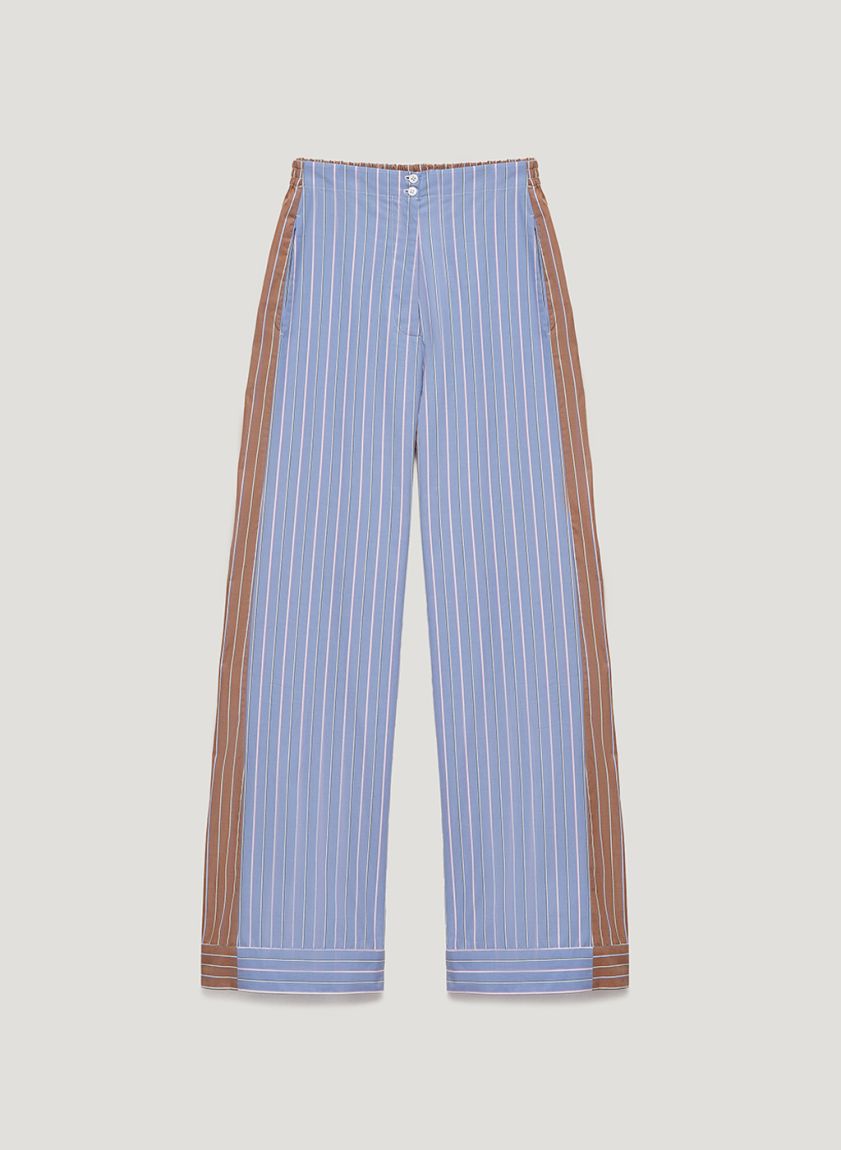 Blue-brown cotton pants JUL х EBAUT