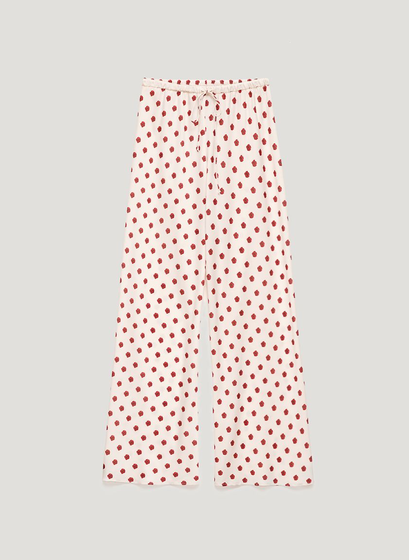 Milk pants "Red Ruta"