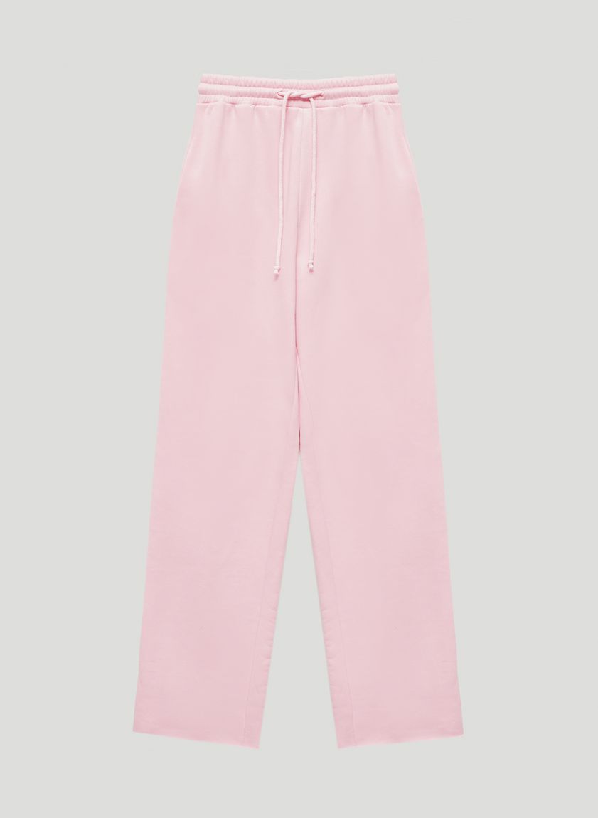 Pink warm sweatpants