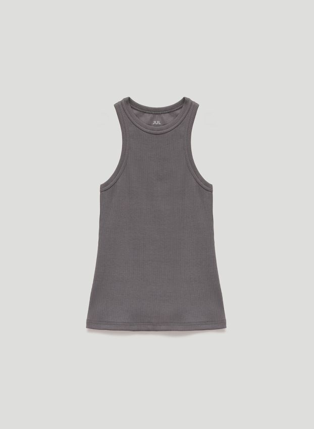 Grey-brown tank top