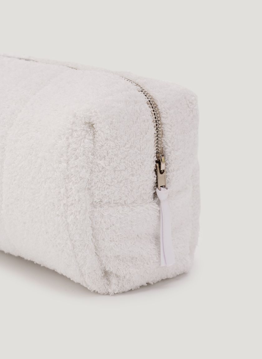 White vanity bag