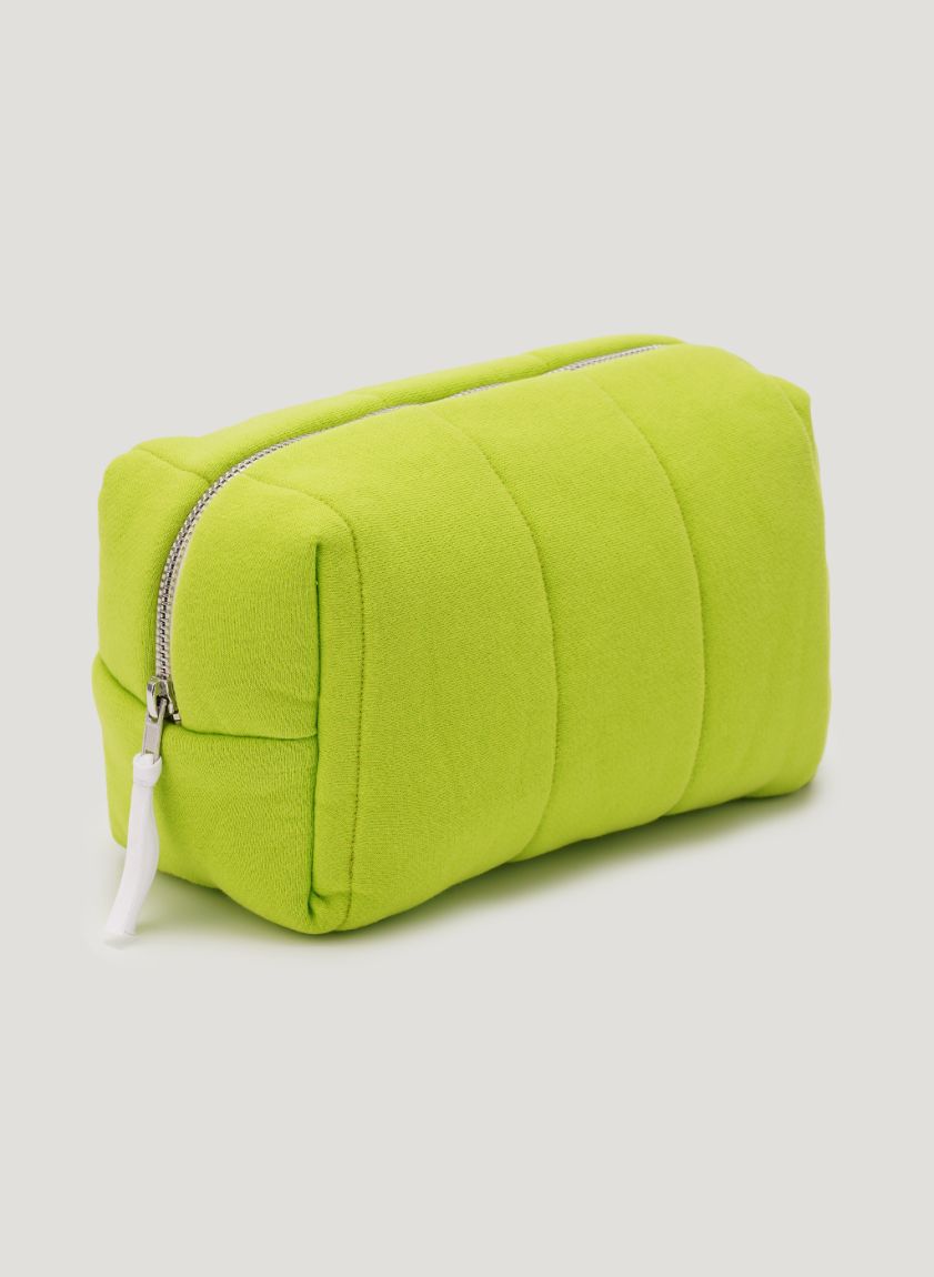 Light green vanity bag