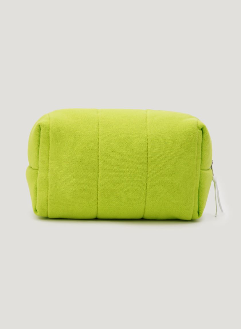 Light green vanity bag