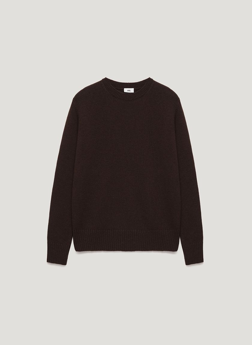 Brown sweater 30% cashmere