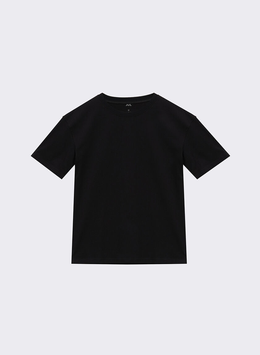 Black oversized T-shirt