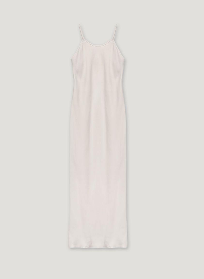 Milk fitted maxi dress