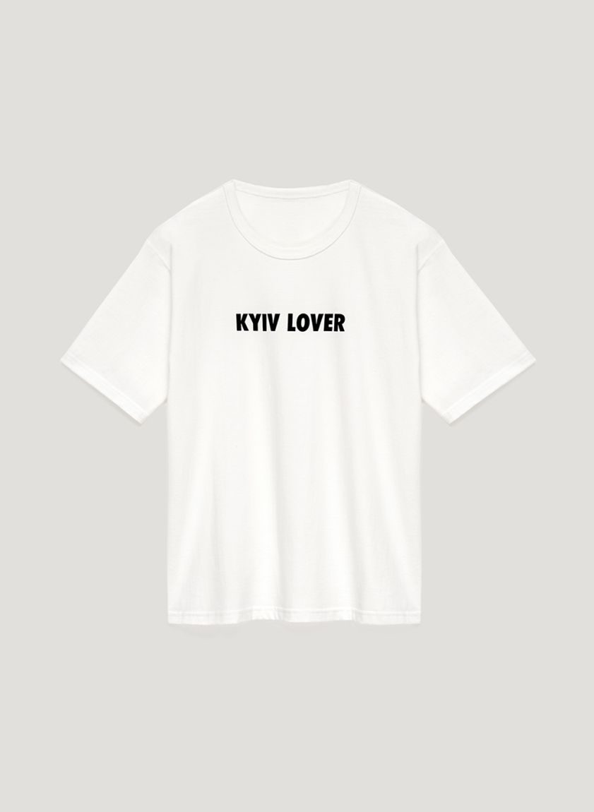 Молочна футболка "KYIV LOVER"