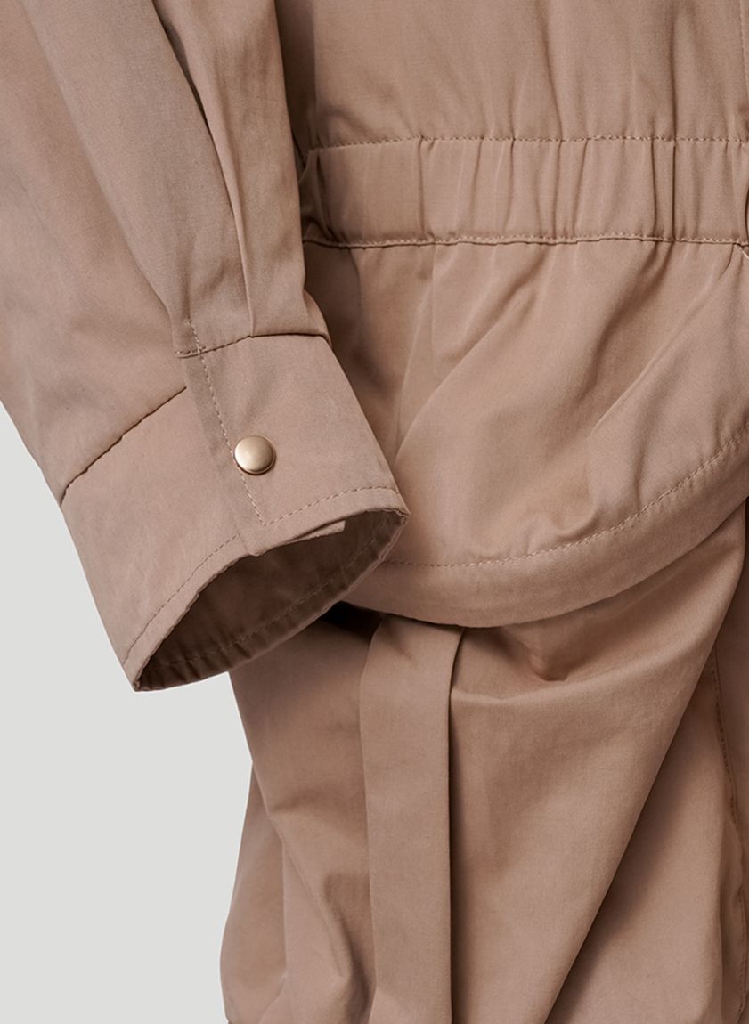 Beige fitted jacket