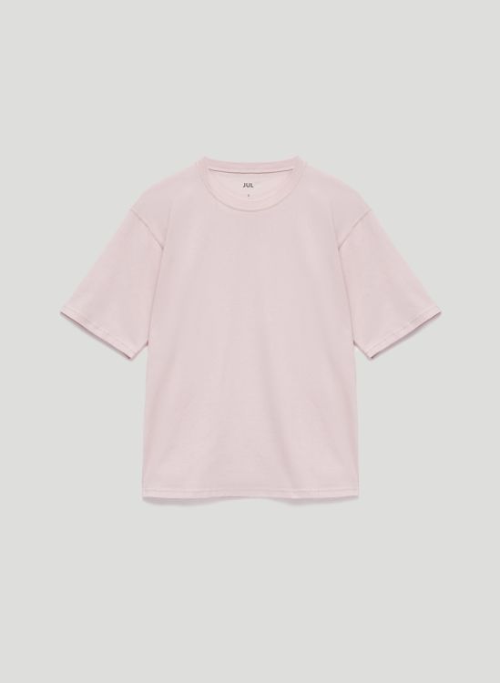 Світло-рожева жіноча футболка