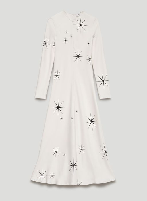 Milk star print dress