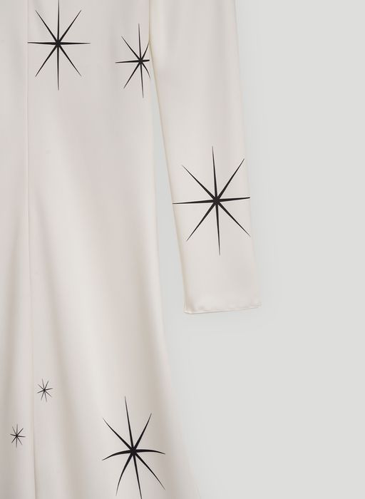 Milk star print dress