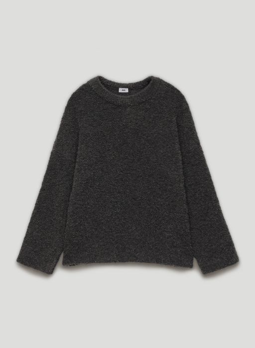Gray soft sweater