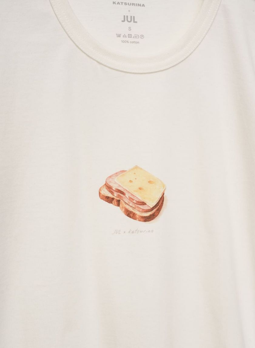 Молочна футболка «Childhood sandwich» KATSURINA + JUL